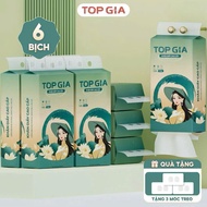 (HCM) KHĂN GIẤY RÚT CAO CẤP TOPGIA 4 LỚP DAI VÀ MỊN - BỊCH 1280 TỜ (HÀNG CHÍNH HÃNG)