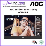 AOC 16T20 - 15.6" 1080p 60Hz IPS Portable Monitor