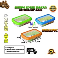 Shinpo Altima SIP 323 S SIP 323 T/ Plastic Cake Box POLOS Lunch Box/ Food Storage/ Cake Container/ -