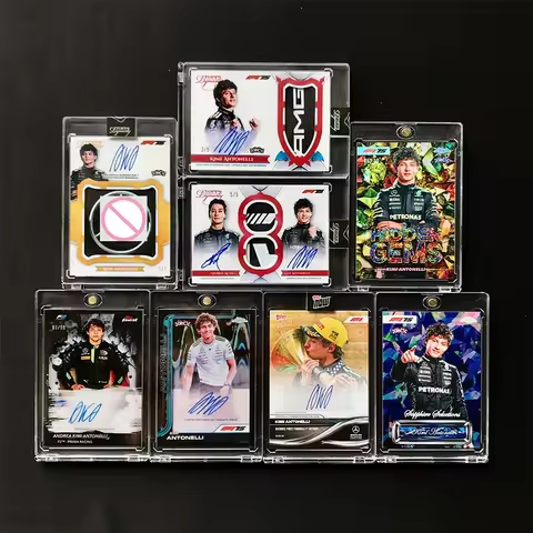 Topps F1 Racing Star Cameron Kimi Antonelli Kimi Antonelli Signed Carter Replica Homemade Collection