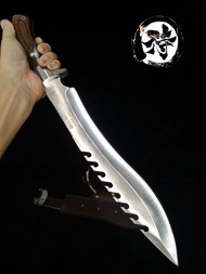 TTT มีดเดินป่า วัสดุใบ:5Cr15mov แบบดั้งเดิมของชาวนอร์ดิก