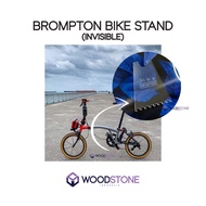 Woodstone - Bike Holder - Selfie Bike Stand - Brompton Bicycle Stand - Paddock Seli Roadbike - Clear Transparent Bicycle Stand