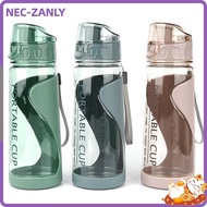NEC-ZANLY 500ml Sports Water Bottle Gym  Portable Plastic