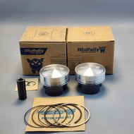 Motorcycle Super Casting piston 54mm/55mm with DLC Pin12  with Dome Head  Racing with Ring