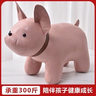 Children's Cartoon Stool Animal Stool Household Shape Low Stool Solid Wood Animal Lazy Shoe Changing