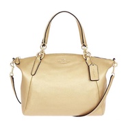 กระเป๋าถือ COACH แท้ หนังแท้ หนังนิ่ม มีสายยาว COACH 36675 MADISON PEBBLE LEATHER KELSEY SHOULDER BAG