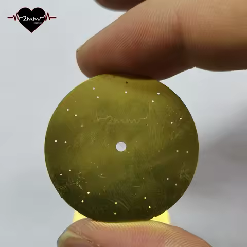 Blank Watch Dial 31mm brass Watch Face nature brass no logo no printing have the hour index holes fo