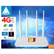 4G LTE Wireless Router ใส่ Sim รองรับ 3G,4G  ,CAT4 Ultra Fast Speed รองรับการใช้งาน Wifi ได้สูงสุด 32 users