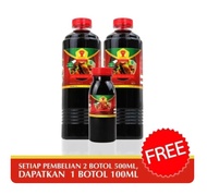 Kecap Inti Juara 2 btl 500 ml free 1 btl 100 ml