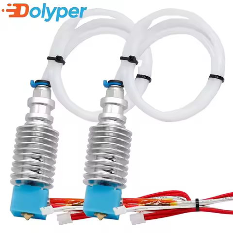 2pcs Anycubic Vyper /Chiron / Mega Zero/Kobra Hotend Kit With PTFE Tube 12V/24V 40W Heater Cartridge