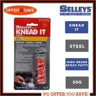 SELLEYS Knead It Steel Epoxy Putty 070109