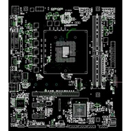 Boardview Asus H410M-D H410M D circuit diagram