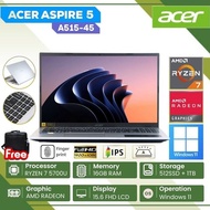 Laptop Acer Aspire 5 A515-45-R958 Ryzen 7-5700U 16GB 512SSD + 1TB