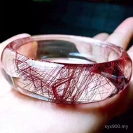 Natural Shunfa Bracelet Shunfa Red Crystal Red Crystal Bracelet Industrial Crystal Birui Titanium Cr