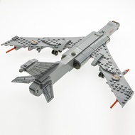 Compatible Lego Bomber China Air Force Bomber 6K Large Jet Military Aircraft J-15 Fighter Assembled 