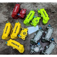 BREMBO M3 BRAKE CALIPER ORIGINAL RIGHT HAND BREMBO MADE IN ITALY GREEN YELLOW