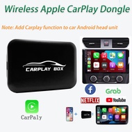 2024 car Android head unit equipped with Wireless Apple CarPlay Dongle Receiver Adapter ai box