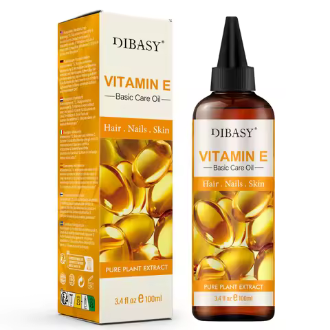 DIBASY Pure Vitamin E Essential Oil Multipurpose Oil for Hair Nails & Skin Hydration & Repair
