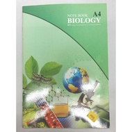 Biology  A4 Notebook