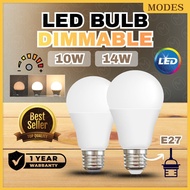 <DIMMABLE> LED BULB 10W 14W E27 LAMP BULB DIMMER SWITCH WW/DL A60 A65 LEB BULB DIMMABLE