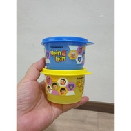 Tupperware Upin Ipin Mini Snack Cup 110ml 2pcs