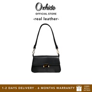 Sling Bag for Women - Crossbody Leather Bag for Women - New Style Sling Bag - Camila - Top Grain Leather - Oxhide J0063 Black