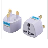 3-Pin Universal Adapter Plug Head UK 3 Pin Malaysia China Plug Socket US/EU/AU to UK Plug Adaptor