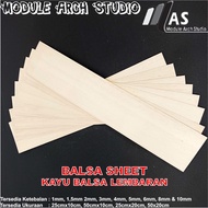 Balsa Sheet 1mm - Balsa Wood Sheet 1mm