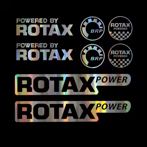 for ROTAX POWERED BOMBARDIER seadoo jetski quad kart stickers decals