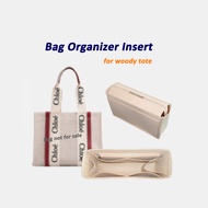 [Felt·Bag in bag]Bag Insert for woody tote, Bag Organizer Insert