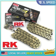 Check out RK TAKASAGO KLO 415 / 428 O-RING O RING GOLD CHAIN (132L) RANTAI EMAS