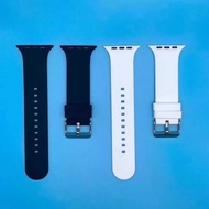 38/42/49mm Dial Universal Apple Iron Buckle Silicone Strap Suitable for iwatch Huaqiang North and Ch