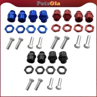 [PETSOLA] 4PCS 12mm to 17mm Wheel Hex Hub Adapter Conversion for 1/10 HSP RC Car Parts