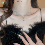 【COD】LAM Womens 2 Pieces Jewelry Set Hypo-allergenic Dazzling Rhinestones Setting for Mothers Day Gi