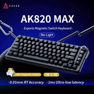 AZZ AK820 Max Ultra HE Magnetic Switch 75% Wireless Gaming Mechanical Keyboard 8K ARGB Bluetooth Key