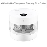 YQ7 2023 XIAOMI MIJIA Transparent Steaming Rice Cooker 4L Electrical Pressure Cooker Household Multifunctional Kitchen A