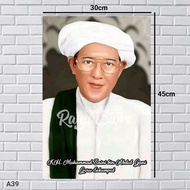 HIASAN DINDING Poster A3 KH Muhammad Zaini Abdul Ghani/POSTER Teacher Assembly/POSTER HABIB/POSTER ULAMA/POSTER NAHDLATUL ULAMA/POSTER Da'Wah/Wall Decoration/Room Decoration/Room Decoration