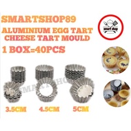 3.5CM /4.5CM / 5CM 8CM Aluminium Egg Tart Mould/ Shell Tart Mould/Cheese Tart Mould / Acuan Tart KUI