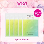 Cell Fusion C Radiance Vita Mask Value Set  (5pcs x 5boxes)