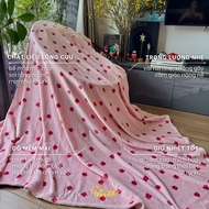 Identity from Thi84 Fleece Blanket | Model 2503BLK009 | Blush Berry – Warm, Soft, Durable