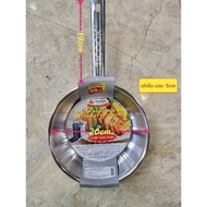 Chảo Đa Năng Inox 304 3 Lớp Đáy Từ Ticook Size  16cm 18cm 20cm 22cm 24cm 26cm 28cm30cm 32cm