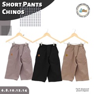 LITTLE DINO CHINOS SHORTS FOR BOYS AGED 8T-16T