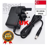 [SG FREE 🚚] AC 100V-240V 3V 1A 4.5V 1A 5V 1A 6V 1A 7.5V 1A 8V 1A 9V 1A 12V 1A 12V 500mA 5V 1.5A 5V 2A power adapter Supp