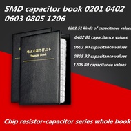 SMD capacitor book 0201 0402 0603 0805 1206 SMD capacitor package sample package sample book model l