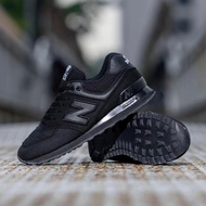 SEPATU CASUAL NEW BALANCE 574 FULL BLACK