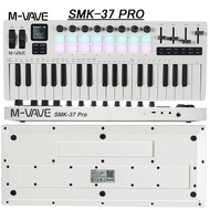 คีย์บอร์ด M-VAVE SMK-37 PRO 37 คีย์ 3.5 มม. MIDI 16 ปุ่มดรัม RGB พร้อมแหล่งเสียง รองรับการเชื่อมต่อไ