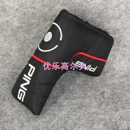 PING Golf Putter Cover New Product Strip Club Head Magnet Cap Flat PU Protective Case Teyoule高尔夫推杆套新品条形杆头套磁铁球杆帽套一字PU 保护套特优乐高尔夫