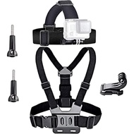 VVHOOY Sports Camera Accessories Headband Mount Chest Strap Compatible with AKASO EK7000 Brave 4 Bra