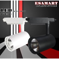 10W/12W/20W/30W LED Rail Lampu TRACK LIGHT Spotlight Ceiling Light Hitam Putih Track Berquality