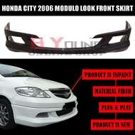 HONDA CITY 2006 OE MDL LOOK FRONT SKIRT (MDL) (OE) (FIBER) FIBER SKIRT LIP BODYKIT